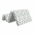 thumbnail image 2 of Tribal Foldable Mattress, Wigwam and Trees, 74.8" x 39.4", Black Teal, by Ambesonne, 2 of 6
