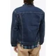 thumbnail image 3 of Chaqueta De Mezclilla Delgada Negro Slim Para Hombre, 3 of 6