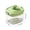 Green, variant on Easy Release Freezer Cube Tray with Lid and Bin, Press Type Ice Tray for Freezer Storage, Food Grade Plastic, Space-Saving Stackable Kitchen Tool