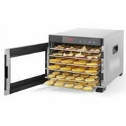 Samson Silent 6 Tray All Stainless Steel Dehydrator with Digital Controls