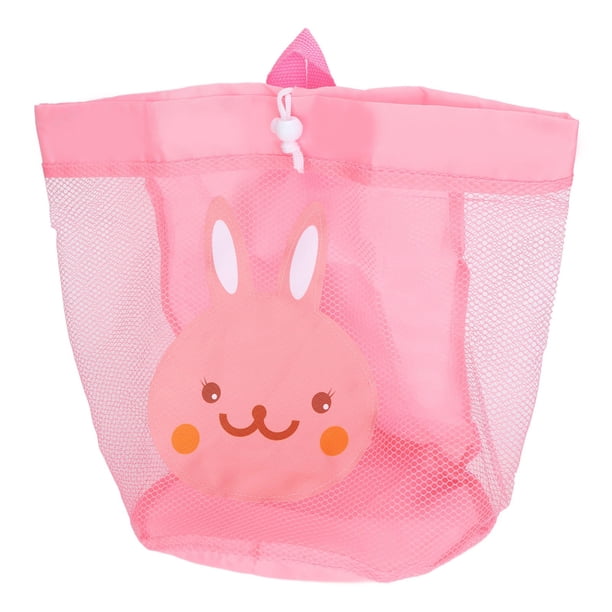 Mochila De Playa Con Cordón, De Secado Rápido, De Uso Generalizado, Plegable, Para Niños, Bolsa De Malla De Playa Para Viajes, Para Pelotas De Juguete, Aperitivos, Para Nadar,