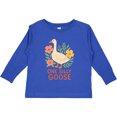 thumbnail image 3 of Inktastic One Silly Goose Cute Animal Design Boys or Girls Long Sleeve Toddler T-Shirt, 3 of 5