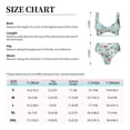thumbnail image 4 of Kdxio Christmas Winter Animals Print Women's 2 Piece High Waisted Wrap Spaghetti Strap Summer Swimsuit Bikini Set-Small, 4 of 7