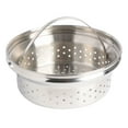 thumbnail image 6 of Spice by Tia Mowry - Healthy Nonstick Ceramic 3QT Charcoal Aluminum Dutch Oven with Steamer, 6 of 9