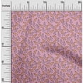 thumbnail image 1 of oneOone Tissu en Coton Cambric Imprimé Feuilles BTY 56 Pouces de Large, 1 of 1