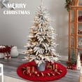 thumbnail image 7 of Ayieyill Christmas Tree Skirt 49", Tree Skirts for Artificial Trees, Christmas Decoration Tree Skirts (Red), 7 of 7