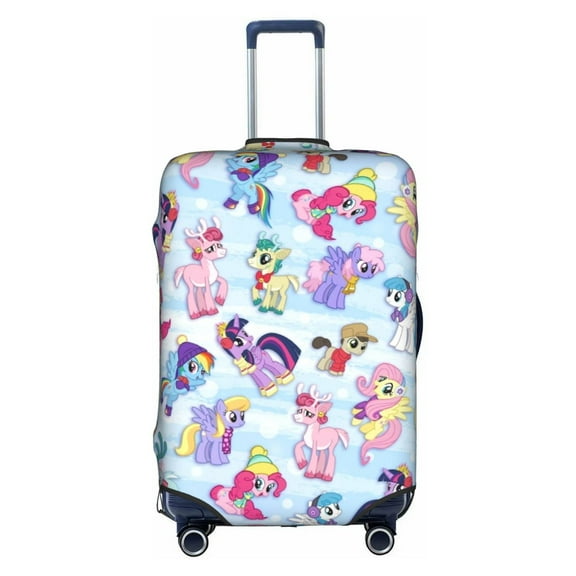Double-sided Printed Luggage Cover My Little Pony Travel Suitcase Protector Baggage Covers Large