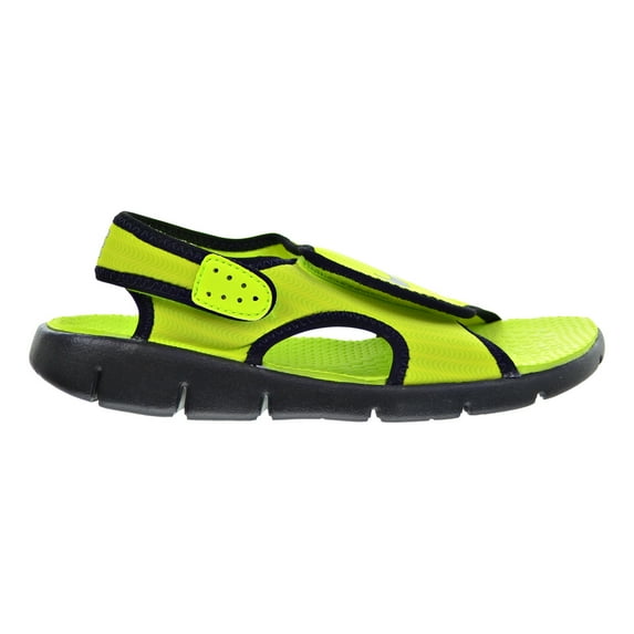 Nike Sunray Adjust 4 (GS/PS) Little Kid's Sandals Volt/Black 386518-700