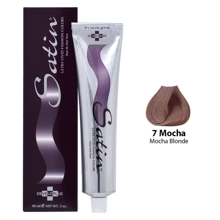 Developlus Satin Color #7 Mocha Blonde 3 Ounce (88ml) - Walmart.com