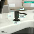 thumbnail image 5 of Hansgrohe 40438 Focus Deck Mounted Soap Dispenser - Chrome, 5 of 5