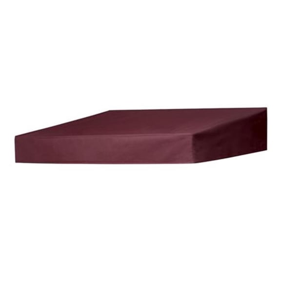 IDM Worldwide 3020940 Classic Door Canopy in Ebony 6 ft.