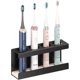 thumbnail image 1 of Toothbrush Holder, Electric Toothbrush Holder, Aluminium Alloy, Toothbrush Holder, No Drilling Required, For Electric Toothbrushes 4 Hole, 1 of 4