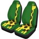 thumbnail image 2 of Juego de 2 fundas para asientos de coche ABPHQTO marrón jirafa adorable universal, 2 of 4