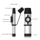 thumbnail image 5 of Flauta Kazoo , boca de diafragma ajustable para , favores de , juguetes musicales, , adultos, instrumentos musicales Plata Baoblaze armónica kazoo, 5 of 8