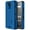 Blue, variant on Case with Stand for Sonim XP10 5G, Nakedcellphone [Grid Texture] Slim Hard Shell Phone Protector Cover with Kickstand for XP9900 (2022) - Cobalt Blue