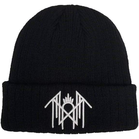 Sleep Token - Embroidered Logo - Acrylic Knit Hat - Black BN400SLT