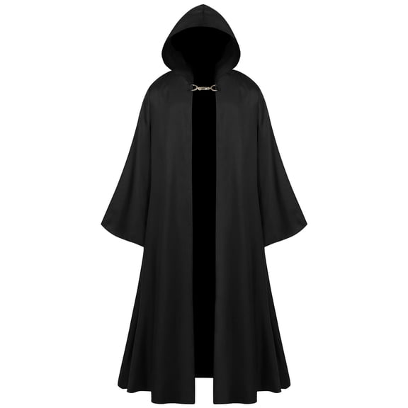 Men's Cosplay Cloak Tunic Hooded Cloak Vampire Knight Costume Halloween Christmas Party Robe