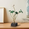 thumbnail image 2 of Baoblaze Beautiful Lotus Statue Lotus Flower Figurine for Bookcase TV Cabinet Bedroom A, 2 of 5