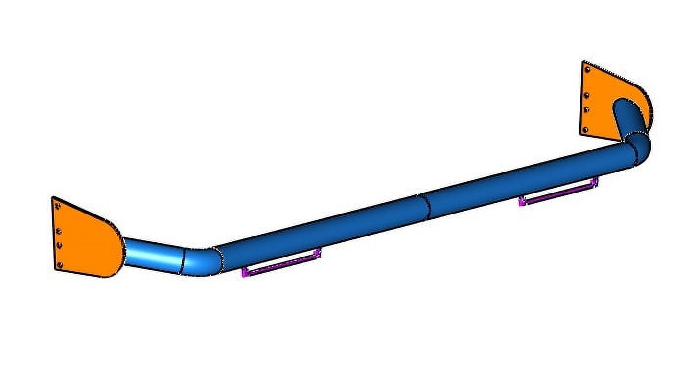 Steinjäger Interior Accessories Wrangler JK 2007-2018 Harness Bar 4 Door, Front Southwest Blue