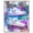 Silver Frame, variant on Neon Graffiti Sneaker Wall Canvas Neon Sneaker Art by Art Remedy, Silver Frame, 36" x 45"