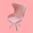 thumbnail image 2 of Silla de oficina Rosa perfecl 1:12 Asiento Flocado con Respaldo Alto, 2 of 7