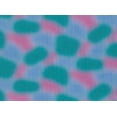 thumbnail image 2 of Zelouf Rainbow Color Print With Glitter On Mjc  , Sewing, DIY, Crafts Fabric by the Yard, Mint/pink/aqua, 1 Yard, 2 of 2