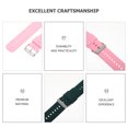 thumbnail image 2 of 2 Pcs Bracelet en Silicone pour Montre Intelligente Bracelet Décoratif Remplaçable, 2 of 8