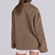 thumbnail image 5 of Abrigos y chaquetas casuales de manga larga sin capucha para mujer, abrigos de imitación de invierno lisos, chaqueta de polar con bolsillos de solapa y manga larga, abrigo informal de moda para mujer, 5 of 8