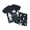 Black*, variant on RUTAYY Boys Pajama Set Short Sleeve Crew Neck Shorts Space Astronaut Graphic Children Loungewear Black