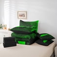 thumbnail image 6 of Castle Fairy Green Racing Car Boy Bedding Comforter Set,Car Full Bedding Set, 6 of 8