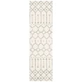 thumbnail image 2 of Safavieh Himalaya Darin Geometric Wool Runner Rug, Ivory/Gray, 2'3" x 12', 2 of 10