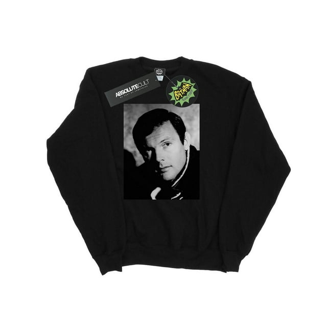 DC Comics Mens Batman TV Series Adam West Photograph Sweatshirt