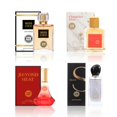 thumbnail image 1 of Set de perfumes Hybrid & Company de 4 piezas para mujer, spray natural, 1 of 2