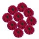 thumbnail image 3 of 5x10pcs Seda Artificial Crisantemo Flor Cabezas Ramo Boda Decoración Borgoña Sunnimix Cabeza de crisantemo artificial, 3 of 8
