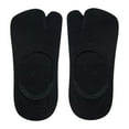 thumbnail image 3 of Calcetines Tabi de corte bajo Macarena para mujer negro, 3 of 8