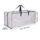 thumbnail image 3 of Bolsas transparentes extragrandes y resistentes para mudanzas con correas tipo mochila, asas y cremalleras resistentes, transparentes (juego de 2), 3 of 8