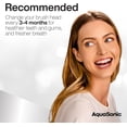 thumbnail image 4 of AquaSonic Proflex Replacement Brush Heads | ADA Accepted | for Whiter Teeth & Gum Care | Compatible with Many AquaSonic Toothbrush Handles (3 Pack Black), 4 of 6