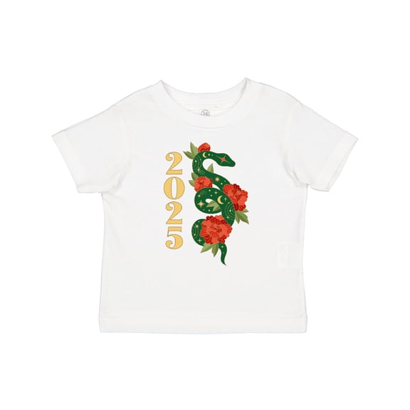Inktastic 2025 Chinese New Year of the Snake Boys or Girls Toddler T-Shirt