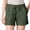 hwj# Green361, variant on Huowey Shorts For Women Straight Leg Casual Linen Pants Drawstring Elastic Waist Sports Loose Shorts With Pockets Solid Color Summer Casual Fashion Breathable Shorts Dailywear,Black,L