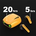 thumbnail image 3 of Auriculares Inalámbricos HOTWAV Amarillo BT 5.0, 3 of 8