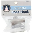 thumbnail image 4 of Vienna Robe Hook, Satin Nickel by Stone Harbor Hardware, 4 of 4