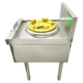 thumbnail image 3 of 12.2" LPG and Natural Gas Chamber Single Burner Open Style Commercial Gas Wok Gas Stove with Baffle, 3 of 13