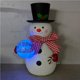 thumbnail image 4 of Matsuzay Muñeco de nieve Luminoso Adorno brillante Soporte pintado Modelo Luz Reutilizable Romántico Invierno Exquisitas Estatuillas Hogar Kits de decoración para fiestas, 4 of 6