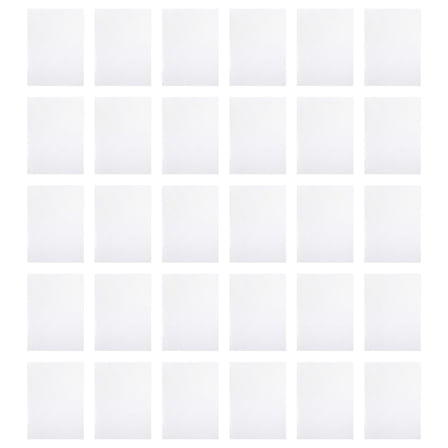 unbranded 100 Pcs Pin Card Case Rainbow Sleeves Man 9x6.5cm