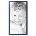thumbnail image 2 of ArtToFrames 26" x 49" Navy Blue Picture Frame, 26x49 inch Blue Wood Poster Frame (WOM-4603),  Pack, 2 of 8