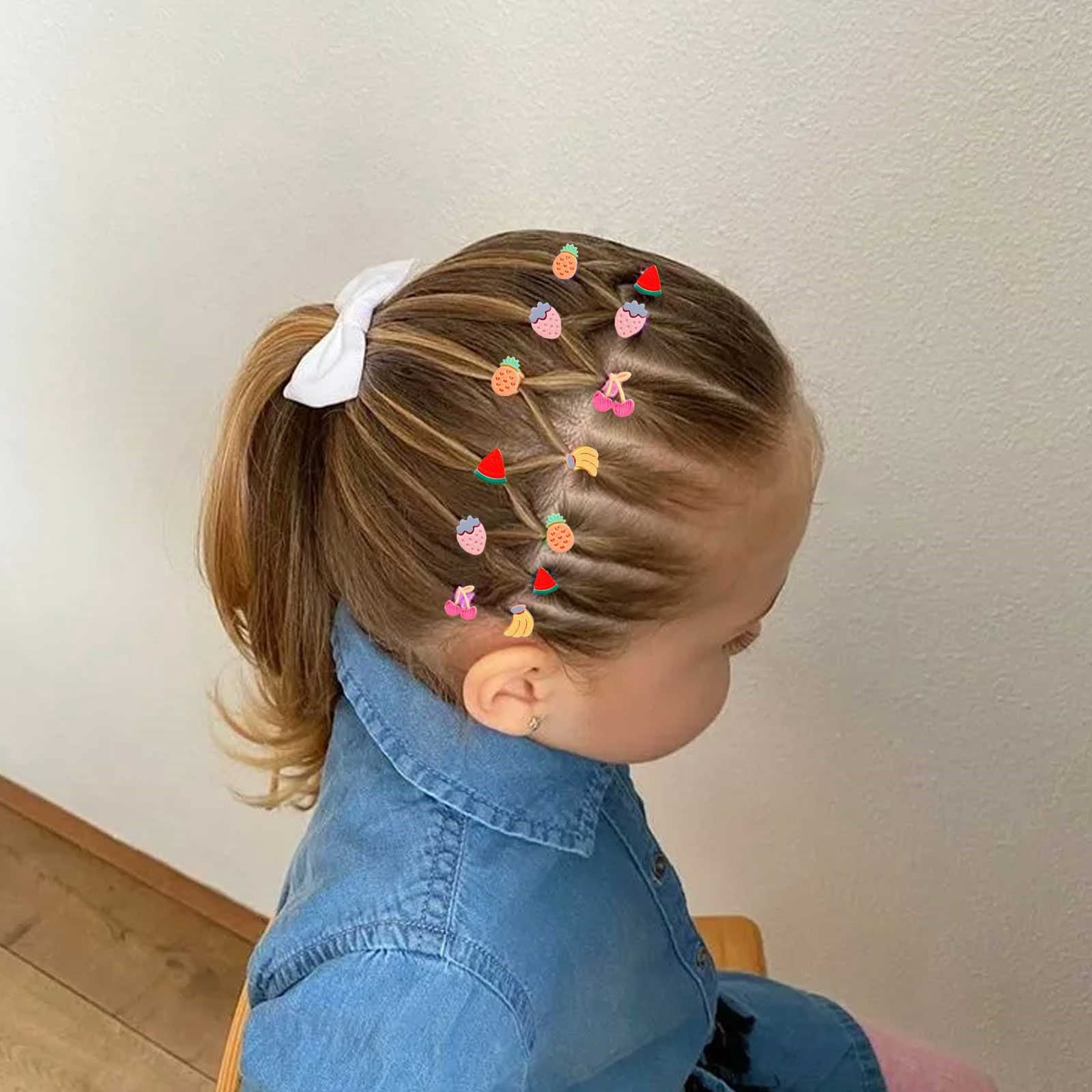 Headbands for Women with Bows Lime Hair Ties Hair Ponytail Holder Band Spiral Hair Ties for Girls Thin Hair Ties for Women's Hair No Damage Large Elastics Scrunchies with Scarf Thing 1 Hair Piece