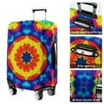 thumbnail image 5 of Colorful Tie Dye Star Pattern Luggage Cover Fashion Suitcase Cover Baggage Covers Fit 25-28 Inch Luggage (Go Travel), 5 of 5