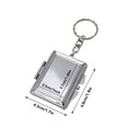 thumbnail image 2 of Homekingdee Personalized Photo Compact Mirror Keychain - 5 Shape Choices Portable Folding Vanity Mirror for Purse Makeup Travel Gifts, 2 of 9