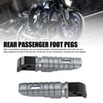thumbnail image 3 of Motorcycle Rear Passenger Footrest T6063 Aluminum Alloy Anodizing Rear Foot Pegs Rests Pedal for YZF R7 MT 07 MT 09 XSR 700, 3 of 7