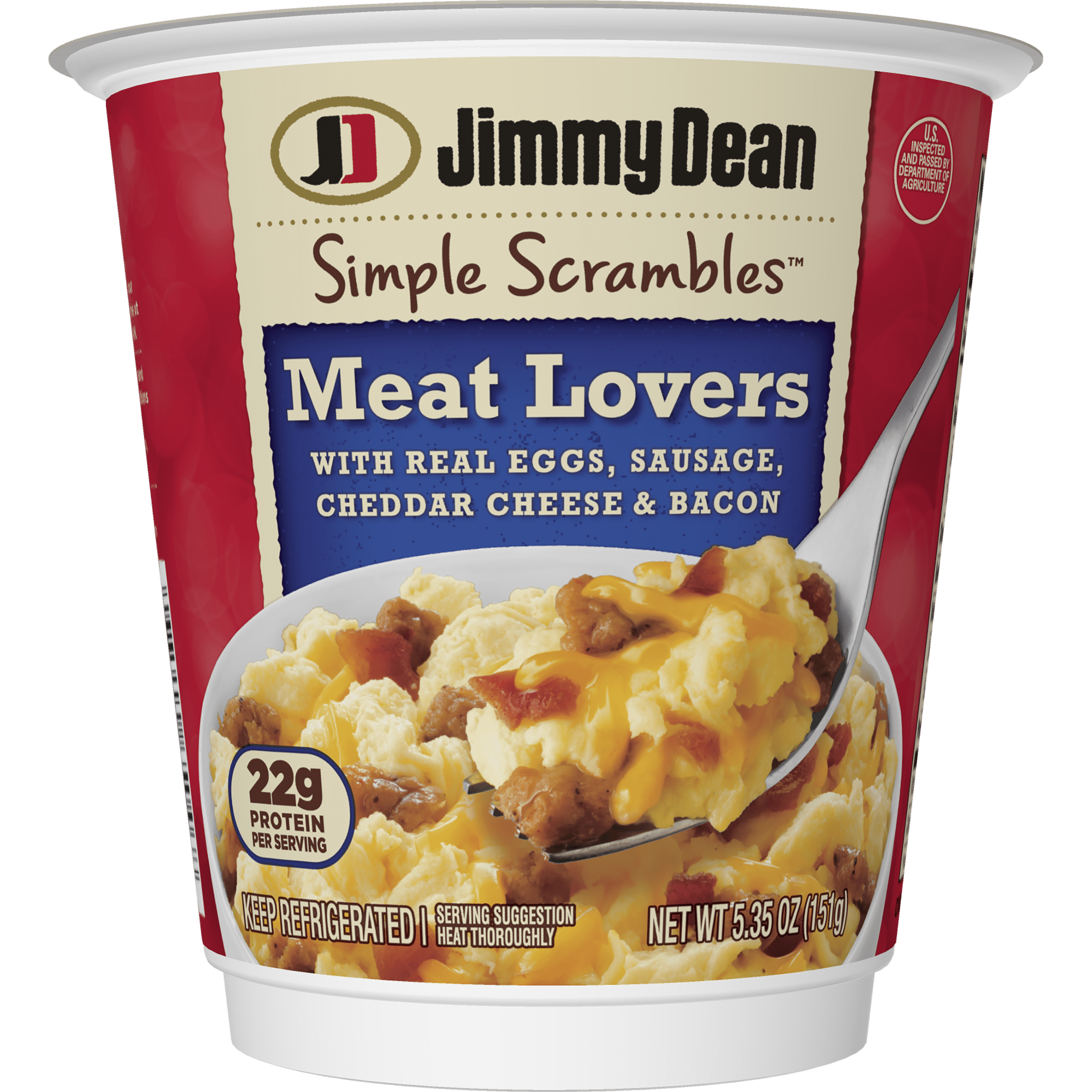Jimmy Dean Simple Scrambles® Meat Lovers, 5.35 oz.